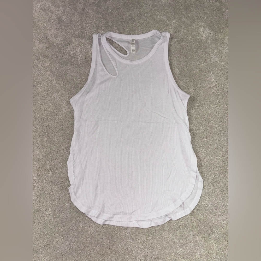 ALO Yoga White Tank Top